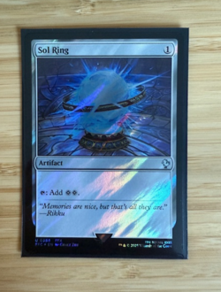 Sol Ring (0358) (Surge Foil) Commander: Final Fantasy Surge Foil NM - Image 1