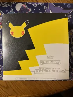 25th Anniversary Celebrations Pokemon Center Elite Trainer Box (PC ETB) Sealed - Image 1