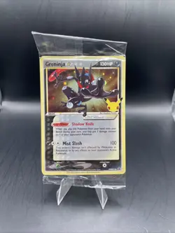 Greninja Gold Star Celebrations Promo SWSH144 Pokemon Sealed NM - Image 1