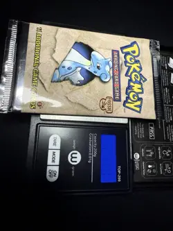 Fossil 1st Editon Booster Pack WOTC Pokemon TCG - Lapras Artwork - HEAVY! - Image 3