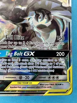 Pikachu & Zekrom GX Promo SM168 Tag Team 2019 Pokemon - Image 5