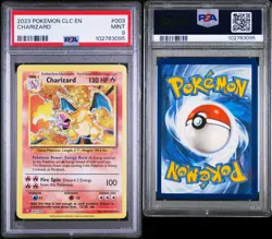 PSA 9 MINT Charizard 003/034 CLC Classic Holo Rare Pokemon TradingCardGame 2023 - Image 3