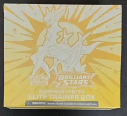 Pokemon Center Exclusive Brilliant Stars Elite Trainer Box New Factory Sealed - Image 1