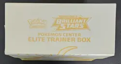 Pokemon Center Exclusive Brilliant Stars Elite Trainer Box New Factory Sealed - Image 3