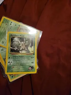 Pokemon TCG Giovanni's Pinsir Gym Challenge 24/132 Regular 1st Edition Rare - Image 1