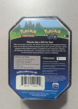Pokemon TCG Pokemon Go Tin Snorlax Factory Sealed - Image 2