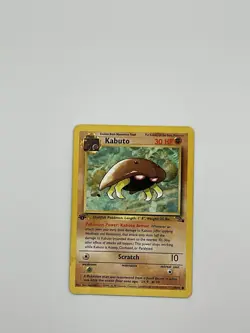 Pokemon TCG Kabuto 1st Edition 50/62 Fossil WOTC - Image 1