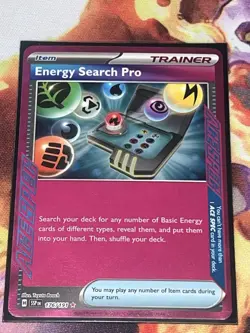 Energy Search Pro 176/191 Pokemon TCG Ace Spec Surging Sparks Holo Rare NM Mint - Image 1