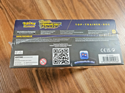 Pokemon Karmesin & Purpur Sturmische Funken Top Trainer Box - Sealed NEU - - Image 3