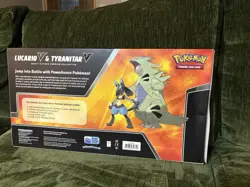 Pokemon TCG Lucario V & Tyranitar V Heavy Hitters Premium Collection NEW Sealed - Image 2