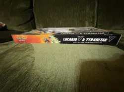 Pokemon TCG Lucario V & Tyranitar V Heavy Hitters Premium Collection NEW Sealed - Image 3