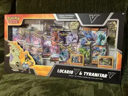 Pokemon TCG Lucario V & Tyranitar V Heavy Hitters Premium Collection NEW Sealed - Image 4