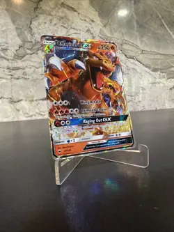 TCG Pokemon Charizard GX 20/147-Burning Shadows-holo - Image 2