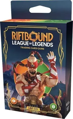 Riftbound League of Legends Trading Card Game: Lee Sin Champion Deck (Pre-Sale) - Image 1
