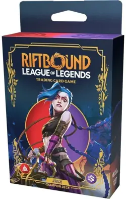 Riftbound League of Legends Trading Card Game: Jinx Champion Deck (Pre-Sale) - Image 1
