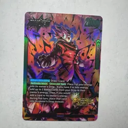 Giblet FS10-01 Leader Dragon Ball Legends Promo Card with Gold Art - Image 1