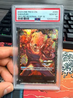 Sakazuki (Championship 2023) OP02-099 One Piece Promotion Cards Foil PSA - Image 1