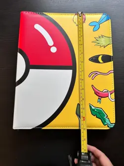 Pokemon card binder - multicolor cover, 50 sleeves (holds up to 900 cards) - Image 2