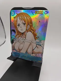 Custom Nico Robin Boa Hancock Nami Bikini Lewd Japanese One Piece Card - Image 2