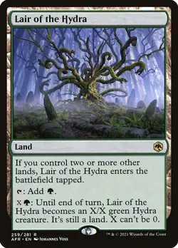 Lair of the Hydra Foil - Adventures In The Forgotten Realms MTG-LP - Image 1