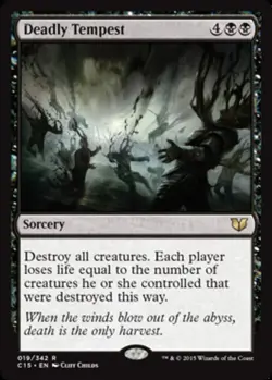 Deadly Tempest - Commander 2015 #019/342 MTG Magic The Gathering - Image 1