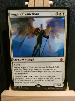 Angel of Sanctions - Amonkhet - Mythic - LP to NM (see pics) MTG - Image 1