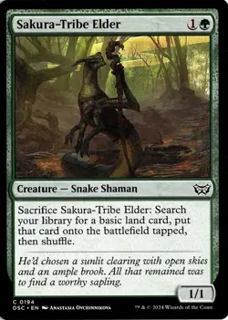 NM - Sakura-Tribe Elder C Commander: Duskmourn: House of Horror 194 - Image 1