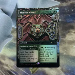 Monster Manual borderless foil MTG single, Secret Lair, 1782 R - Image 2