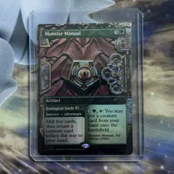 Monster Manual borderless foil MTG single, Secret Lair, 1782 R - Image 4