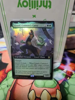 Lizard, Connors's Curse - Foil - Extended - R MTG SPM Spider-Man NM - Ships Now! - Image 1