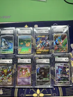 TCG POKEMON 8pc Graded Japanese Slab Lot Mime Alakazam Raikou Ditto Tropius - Image 1