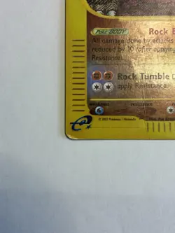 Golem 49/165 - Pokemon TCG Expedition Reverse Holo Rare 2002 e-reader - Damaged - Image 4