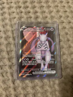 Team Rocket's Mewtwo EX 213/182 Ultra Rare NM Destined Rivals Pokemon TCG - Image 1