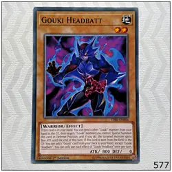 Gouki Headbatt - CIBR-EN006 - Common 1st Edition Yugioh - Image 1