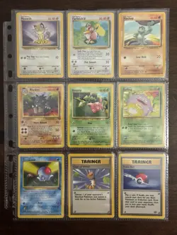 Pokemon Card Binder Collection - Vintage Card Lot (1999-2000 WOTC) - Image 1