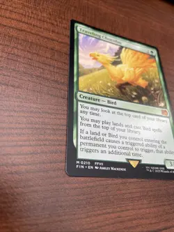 210 NM Traveling Chocobo Final Fantasy MTG Card Rare Creature Bird FIN FFVII - Image 2