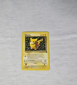 Pikachu Promo Card From Wizards Black Star With The Number 1 - Image 1