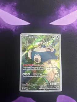 Snorlax Promo Pokemon Card 130 Thudding Press Ability Voraciousness - Image 1