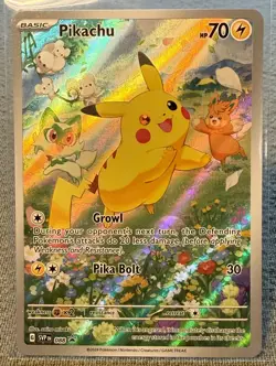 Pikachu 088 Sv: Scarlet & Violet Promo Cards Holo ENGLISH NM - Image 1