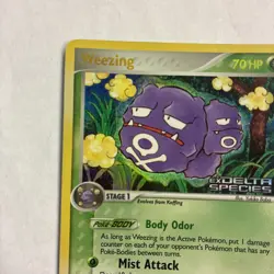 *NM* Weezing 33/113 EX Delta Species Stamped Reverse Holo Rare Card Pokemon TCG - Image 4