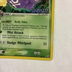 *NM* Weezing 33/113 EX Delta Species Stamped Reverse Holo Rare Card Pokemon TCG - Image 5