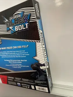 Pokemon Black Bolt Binder Collection English Sealed OVP PSA New Card 9-Pocket - Image 3
