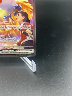Pokemon Destined Rivals Ethan's Ho-Oh EX Card 230/182 - Image 4