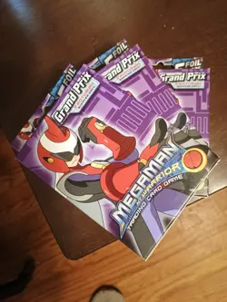 Megaman NT Warrior Trading Card Game Grand Prix Protoman Starter Deck TCG Sealed - Image 2