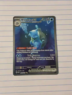 Pokemon TCG Blastoise EX SV Scarlet & Violet 151 Card 200/165 Near Mint Holo - Image 1