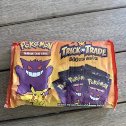 Nintendo Pokemon TCG BOOster Trick Or Trade Trading Card Game - 120 Cards 820650850783 - Image 1