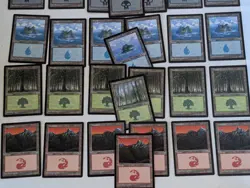 Magic The Gathering MTG Portal Basic Lands NM/LP 35 Cards 7 Of Each Type - Image 3