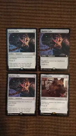 Magic: the Gathering / MtG Basilisk Collar x4 Mixed Sets - Image 1