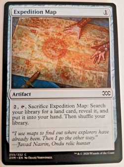 4x Expedition Map Double Masters 255/332 LP MTG Magic the Gathering 2020 - Image 4