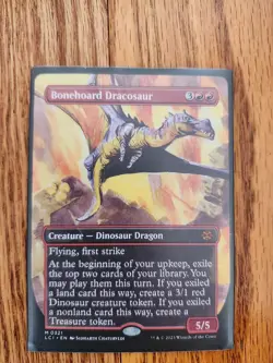 Bonehoard Dracosaur (Borderless) The Lost Caverns of Ixalan Regular - Image 1
